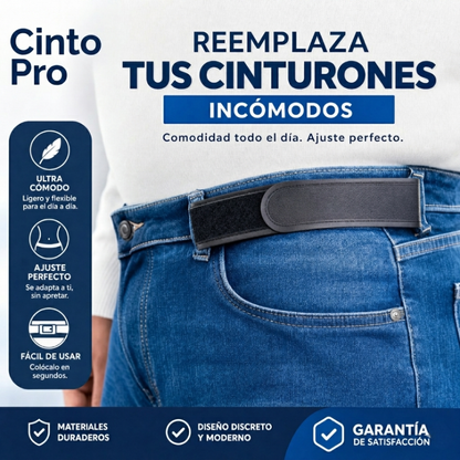 Cinturón Sin Hebilla Cinto Pro x2