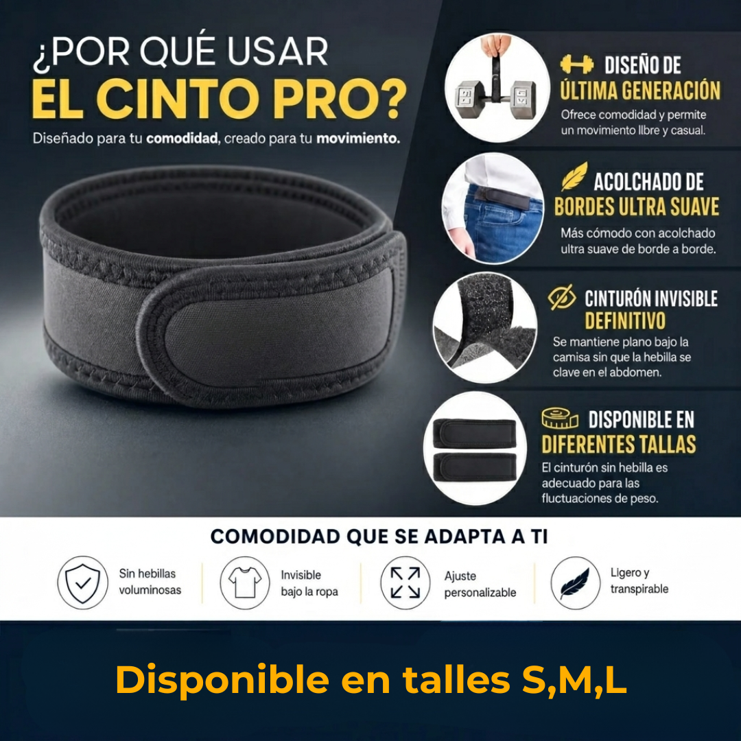 Cinturón Sin Hebilla Cinto Pro x2